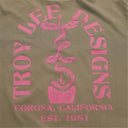 TROY LEE DESIGNS - Ruckus Ride LS Tee - Fangs Olive
