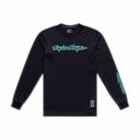 TROY LEE DESIGNS - 26.1 Skyline Ride LS Tee - Signature Black / Real Teal