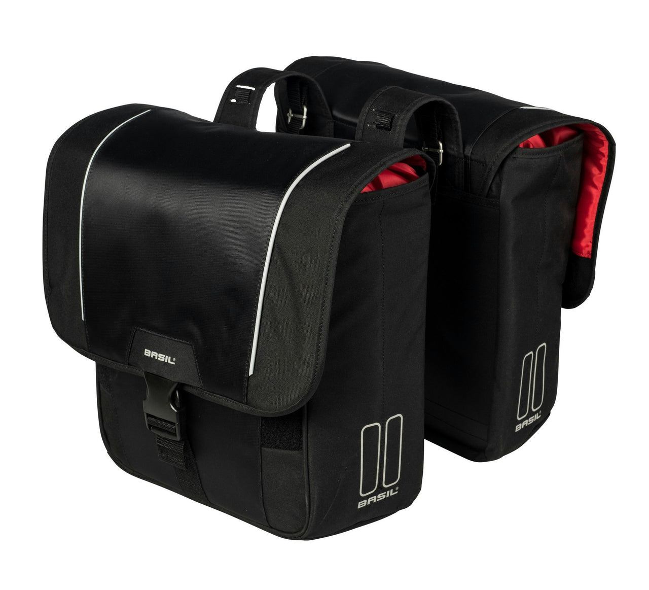 Basil Sport Design Double Bag 32L Black