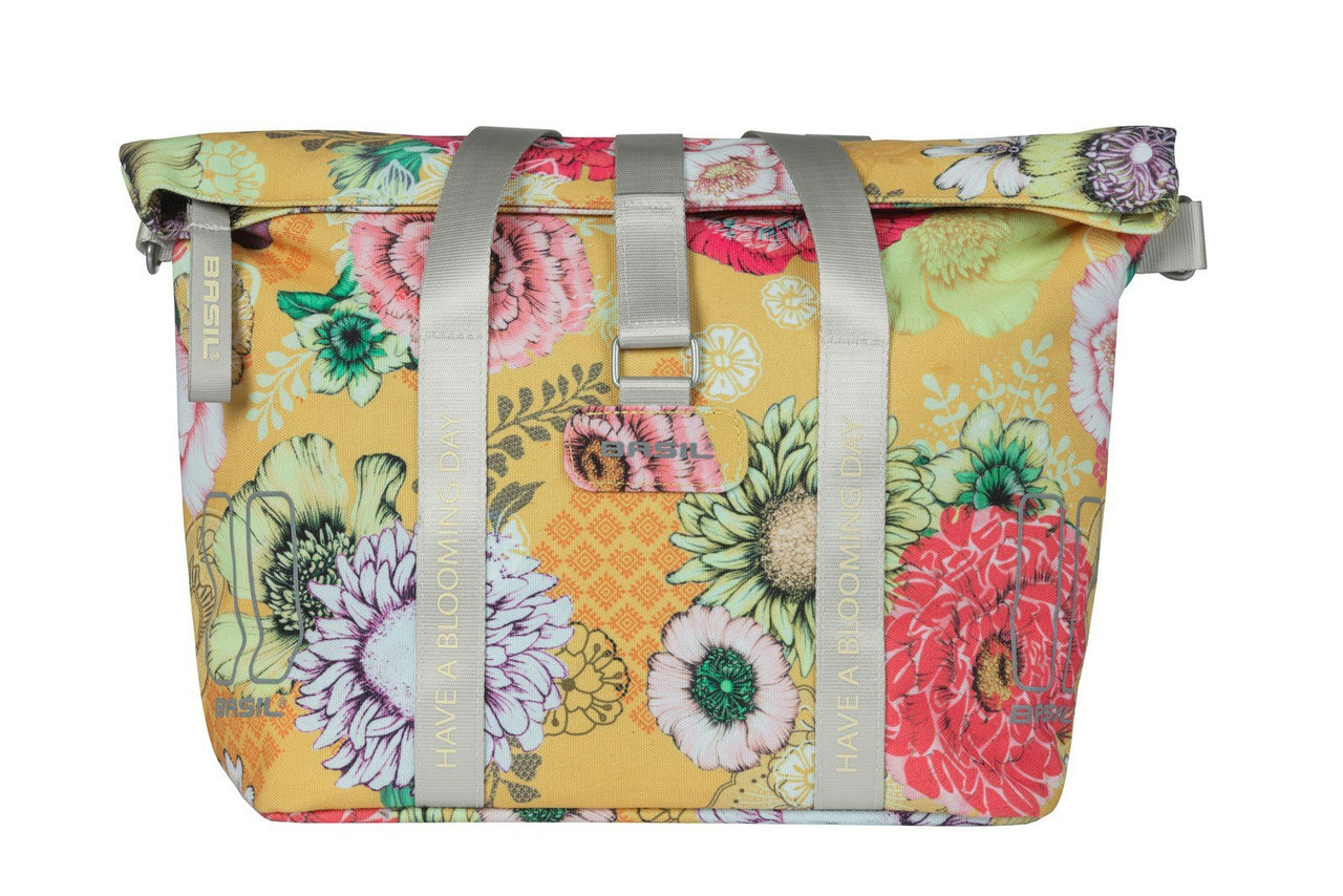 Basil Bloom Field Bicycle Handbag 8-11L Front/Rear Yellow