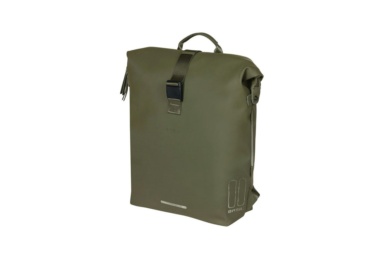 Basil SoHo Backpack Moss Green 17L