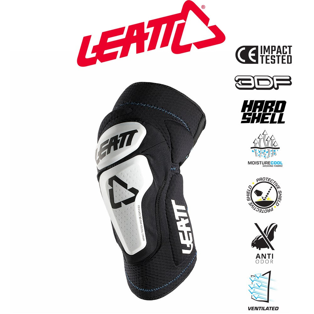 Leatt Knee Guard 3DF 6.0 White/Black