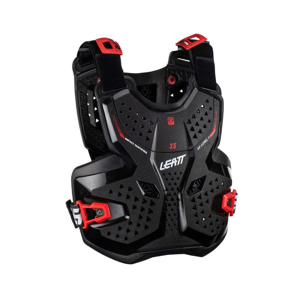 Leatt Chest Protector 3.5 Jr Blk/Red L/XL