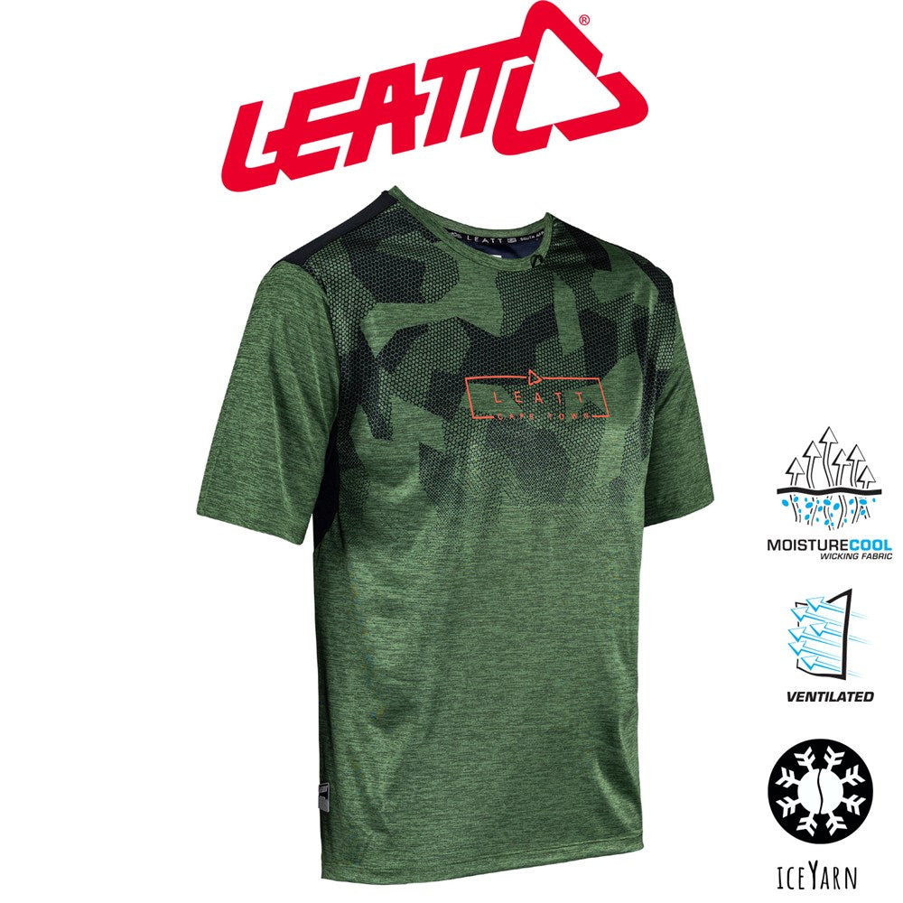 Leatt Jersey MTB Trail 1.0 Spinach XS