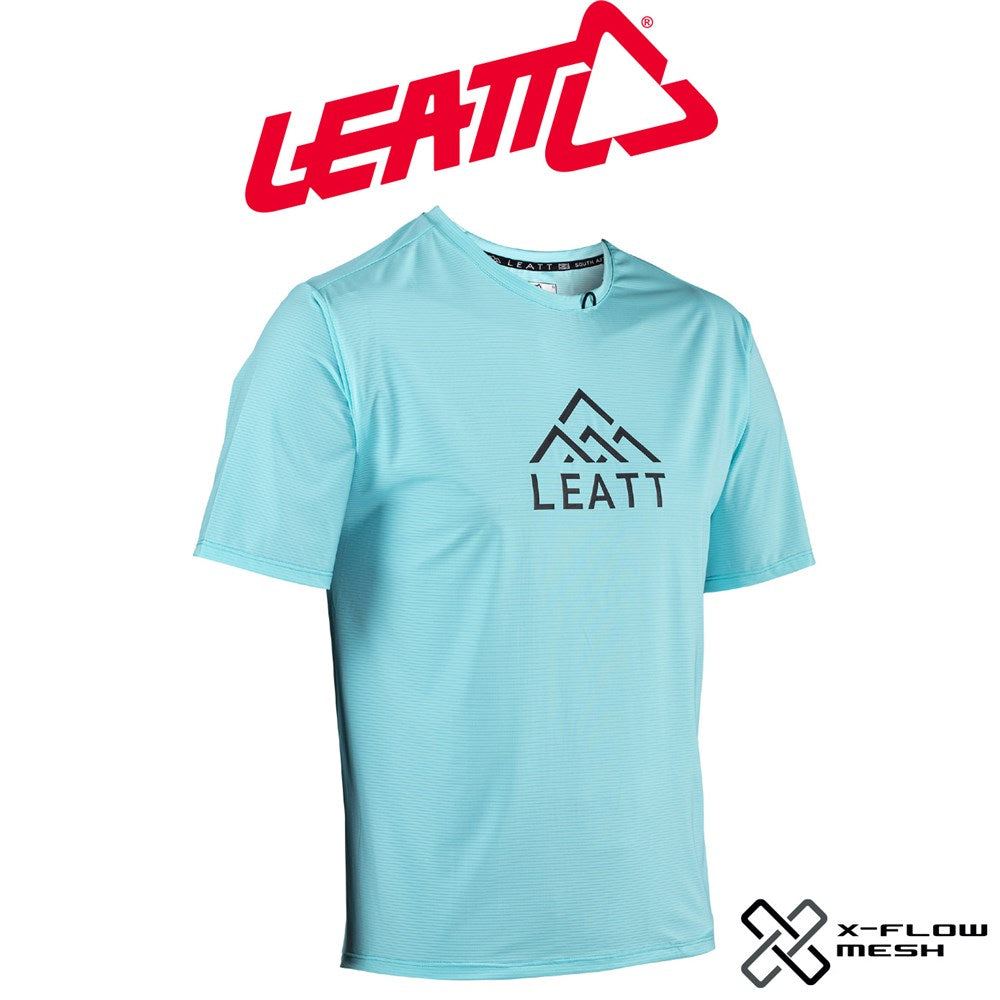 Leatt Jersey MTB Trail 1.0 X-Flow Aqua