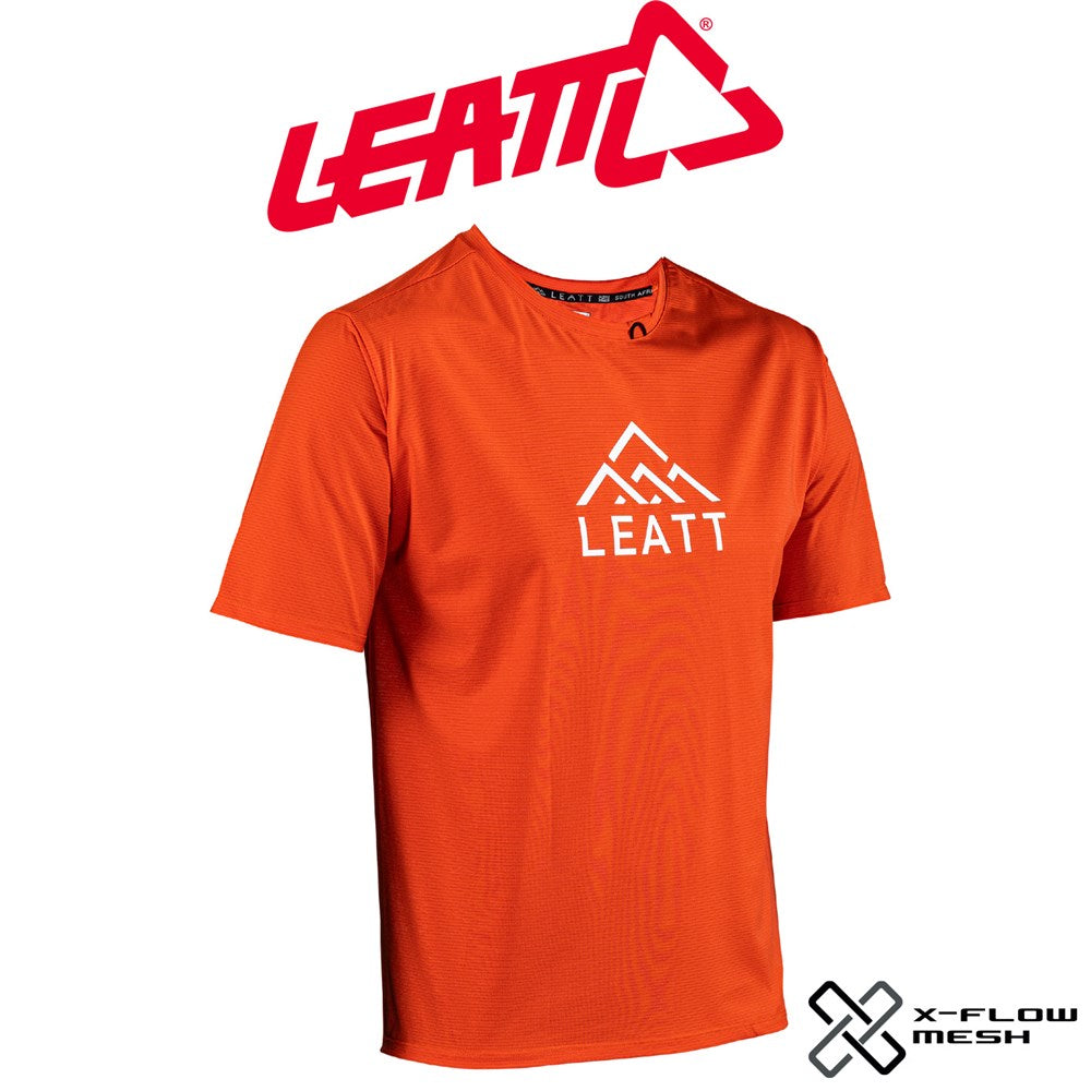 Leatt Jersey MTB Trail 1.0 X-Flow Glow