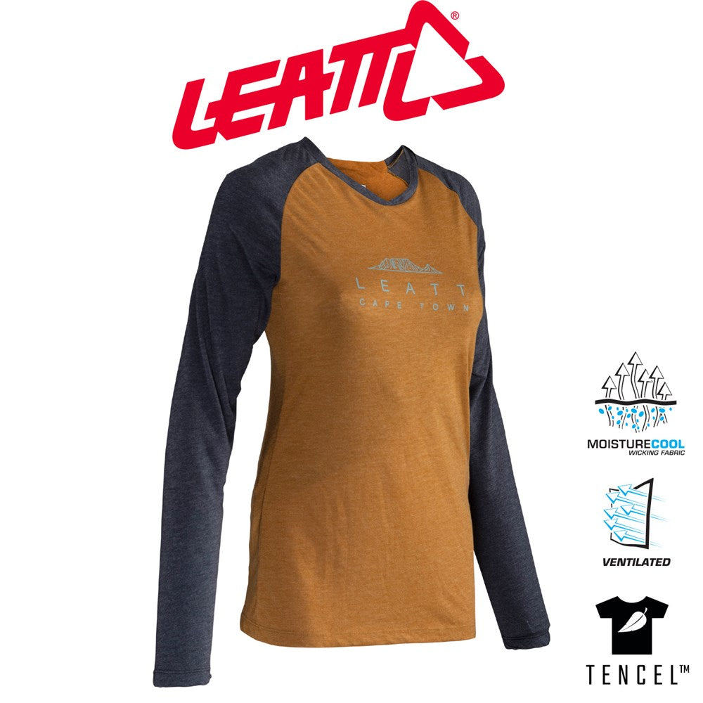 Leatt Jersey MTB AllMtn 3.0 Women Peanut