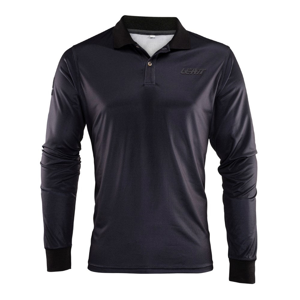 Leatt Polo Shirt Team Long Graphene