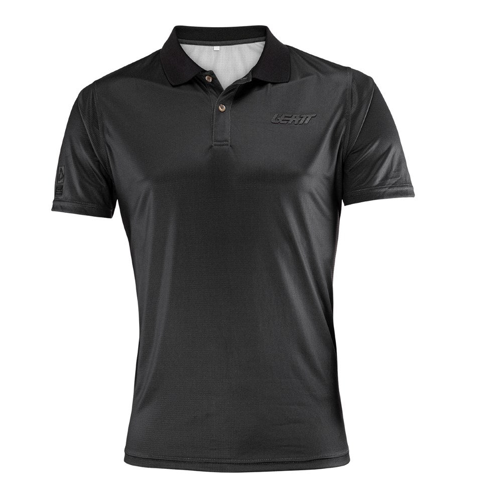 Leatt Polo Shirt Team Short Graphene