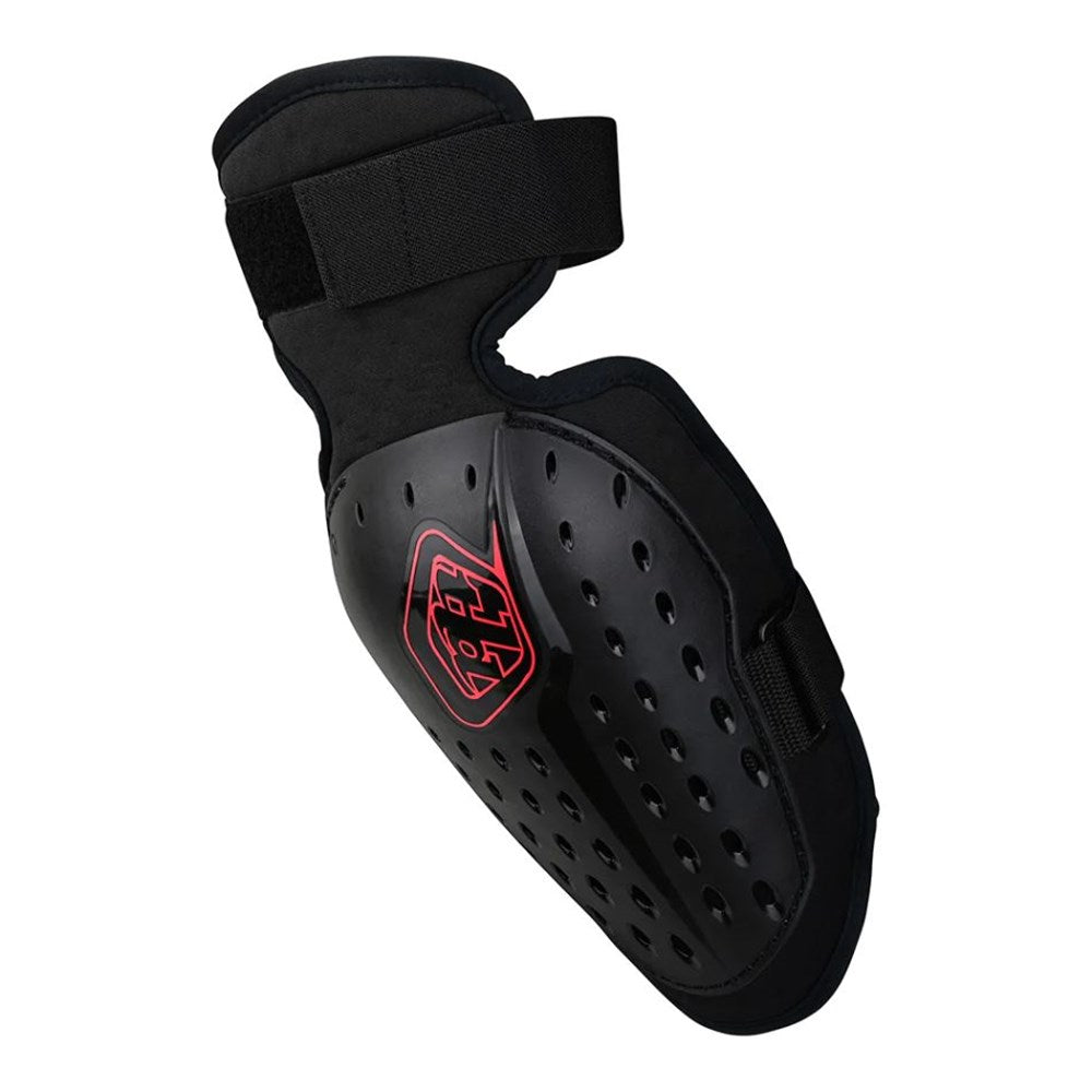 TLD Rogue Elbow Guards Hard Shell Black Youth Y-Osfm