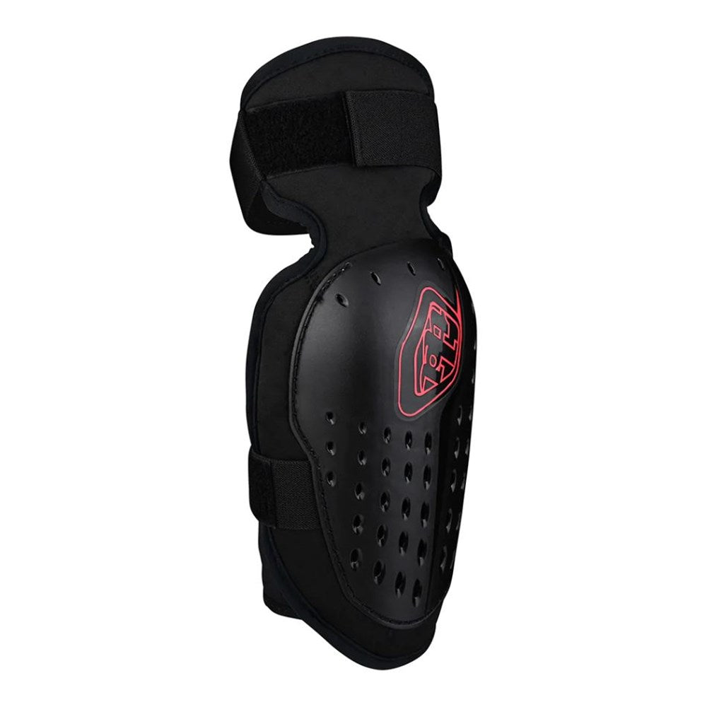 TLD Rogue Elbow Guards Hard Shell Black Youth Y-Osfm