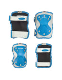 MICRO - Kids Knee and Elbow Pads - Blue Medium