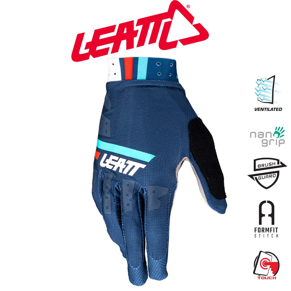 Leatt Glove MTB 2.0 X-Flow Denim