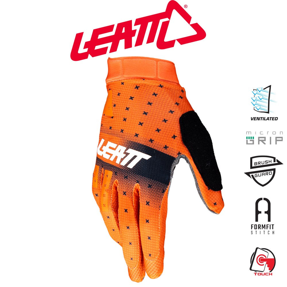 Leatt Glove MTB 1.0 GripR Glow