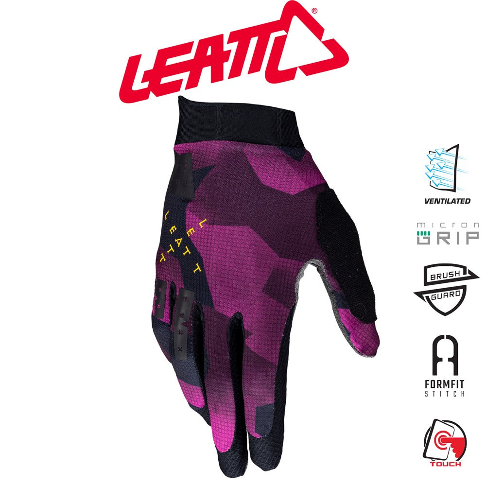 Leatt Glove MTB 1.0 GripR Purple