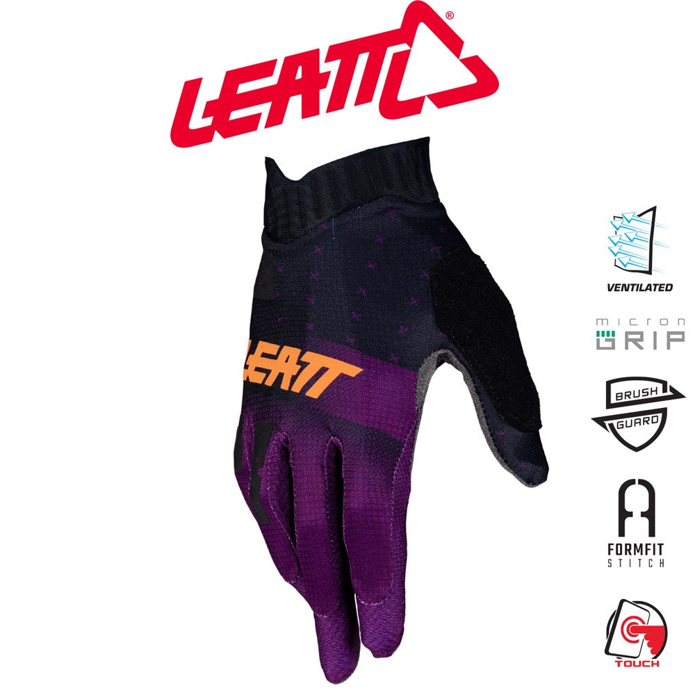 Leatt Glove MTB 1.0 GripR Women Purple