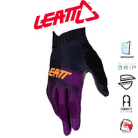 Thumbnail for Leatt Glove MTB 1.0 GripR Women Purple