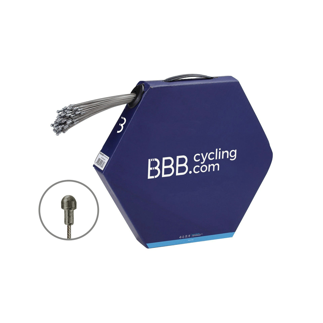 BBB Cycling BCB-43SR 100X Brakewire Brake Cable SS Shimano 1700mm