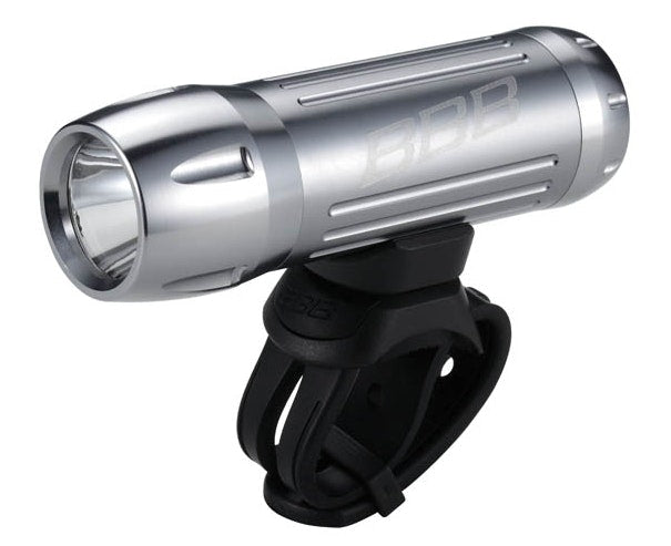 BBB Cycling Highbeam Headlight 2W Led Silver 1-Cell Battery