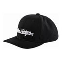 TROY LEE DESIGNS 24.1 Signature Curve Hat Black / White OSFA