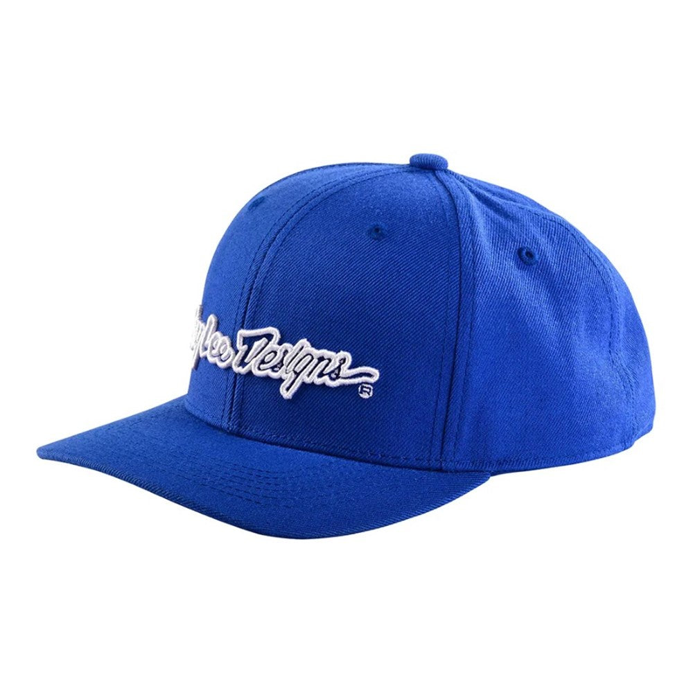 TLD 24.1 Signature Curve Hat Blue / White OSFA