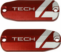 Thumbnail for Hope Tech 4 Lid - Red - Pair