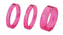 BBB CYCLING TransSpace 1-1/8 2X 5mm 1X 10mm Pink Trans