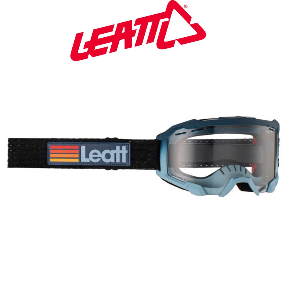 Leatt Goggle Velocity 4.0 MTB Titanium Clear 83%