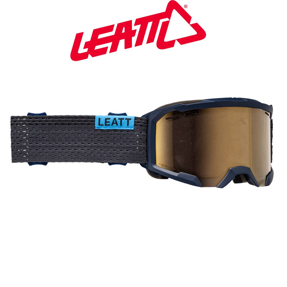 Leatt Goggle Velocity 4.0 MTB X-Flow Iriz Blue Bronze UC 68%