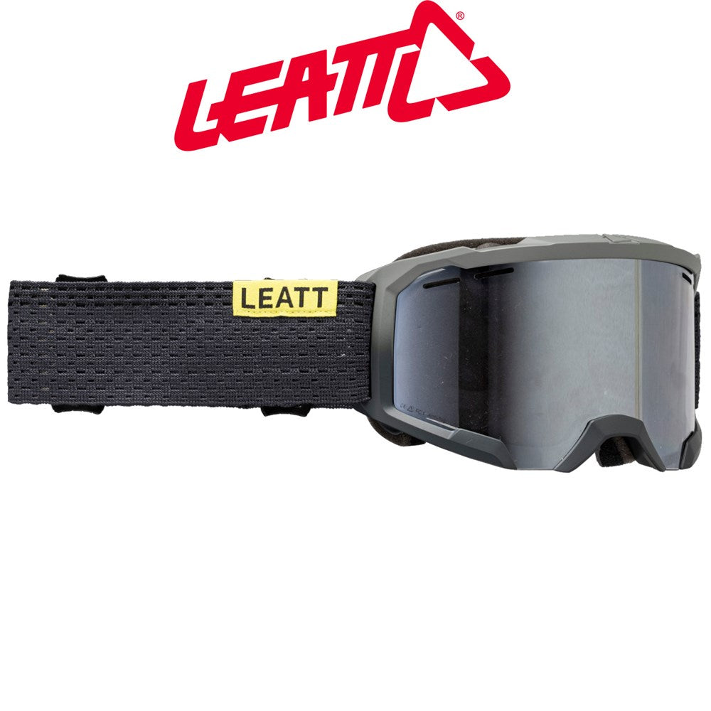 Leatt Goggle Velocity 4.0 MTB X-Flow Iriz Granite Silver 50%