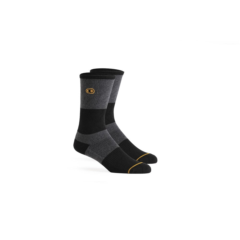 Crankbrothers Sock Icon MTB Casual Grey / Black Lge / Xlg