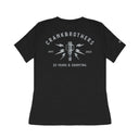 CRANKBROTHERS Womens Tee 25Th Anniversary Black