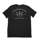 CRANKBROTHERS Tee 25Th Anniversary Black