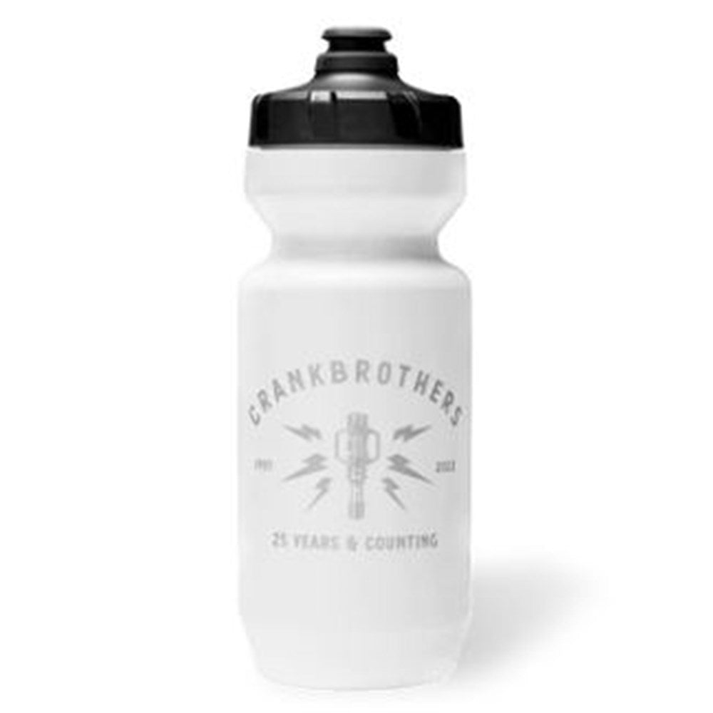 Crankbrothers Drink Bottle 25th Anniversary White