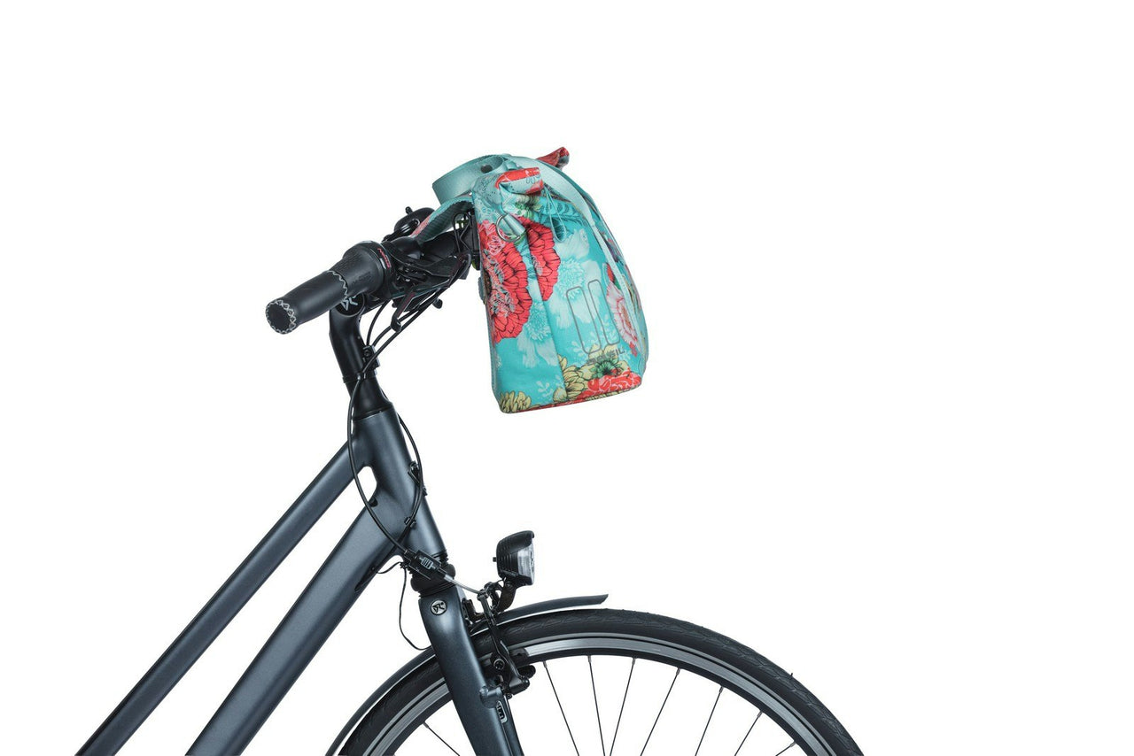 Basil Bloom Field Bicycle Handbag 8-11L Front/Rear Blue