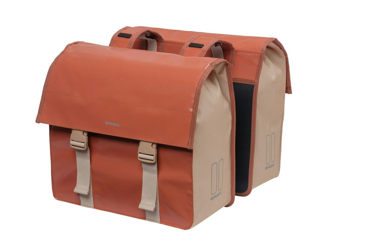 Basil Urban Load Double Pannier Bag 48-53 Litres Red