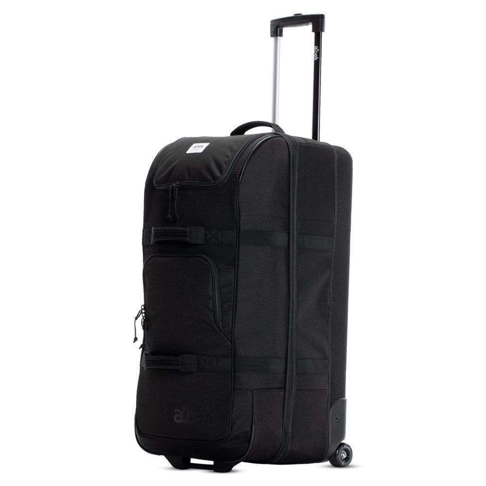 Albek Travel Bag Long Haul Checked Covert Black