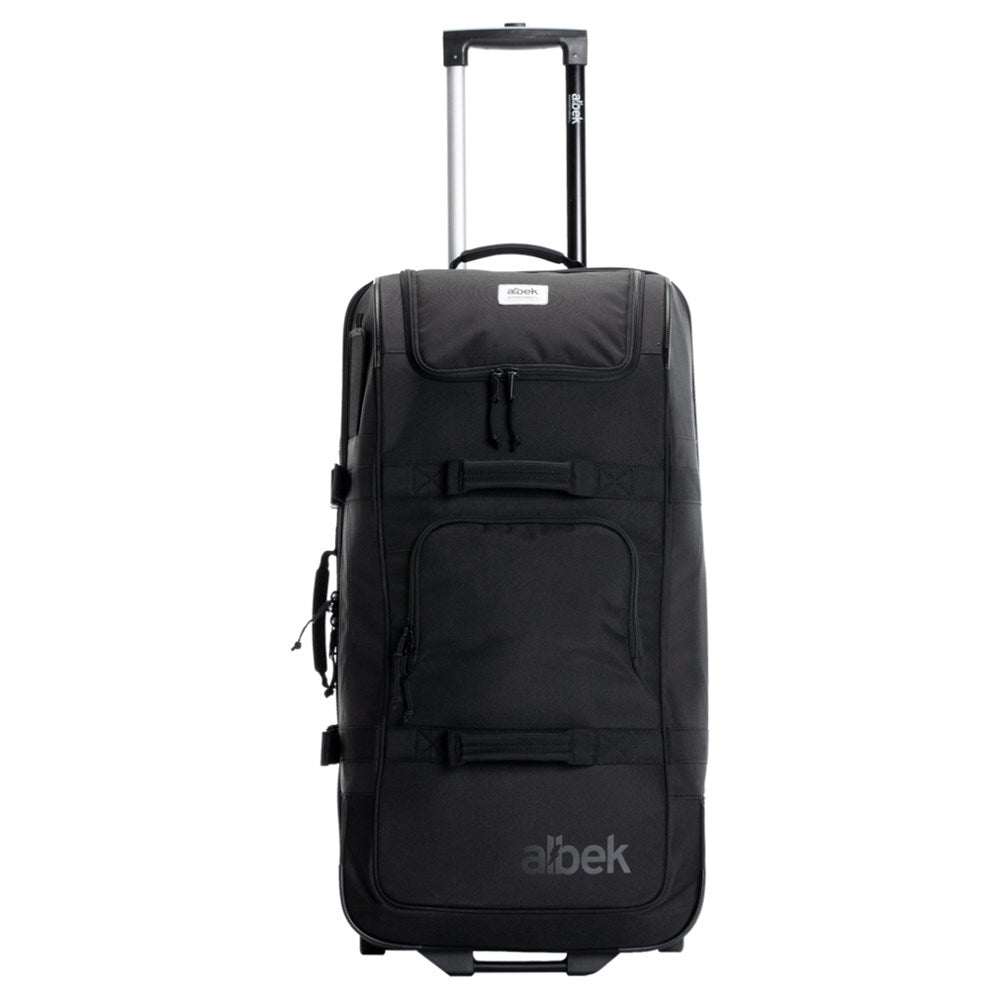 Albek Travel Bag Long Haul Checked Covert Black