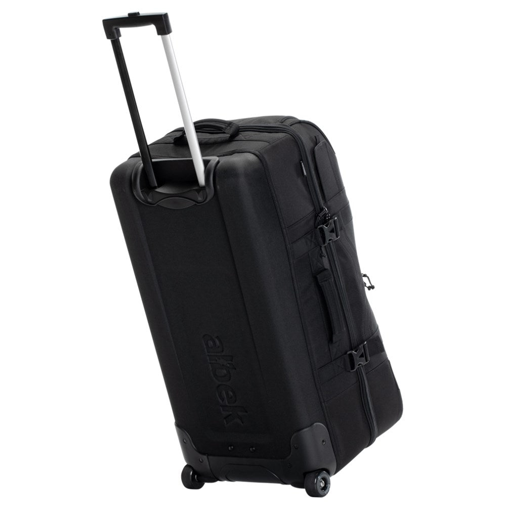 Albek Travel Bag Long Haul Checked Covert Black