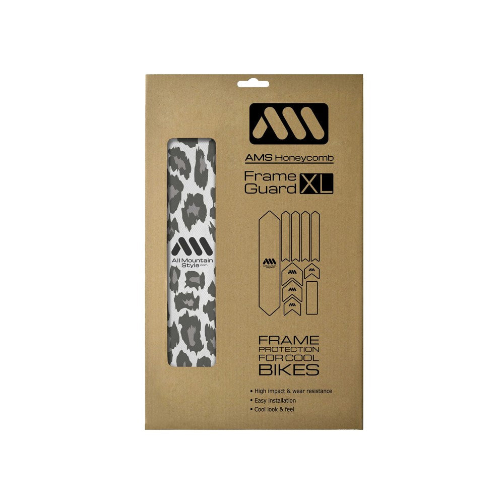 All Mountain Style AMS XL Extra Frame Protection Wrap Clear / Cheetah