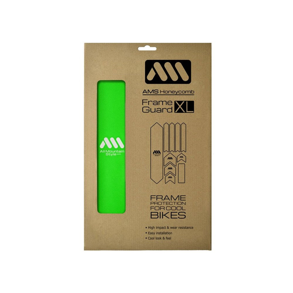 All Mountain Style AMS XL Extra Frame Protection Wrap Green / White