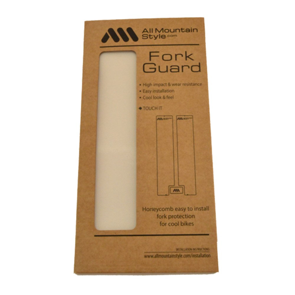 All Mountain Style AMS Fork Guard Clear / Silver