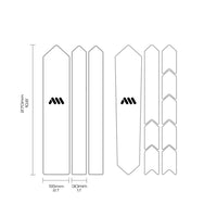 Thumbnail for All Mountain Style AMS Road / Gravel Frame Protection Clear / Silver