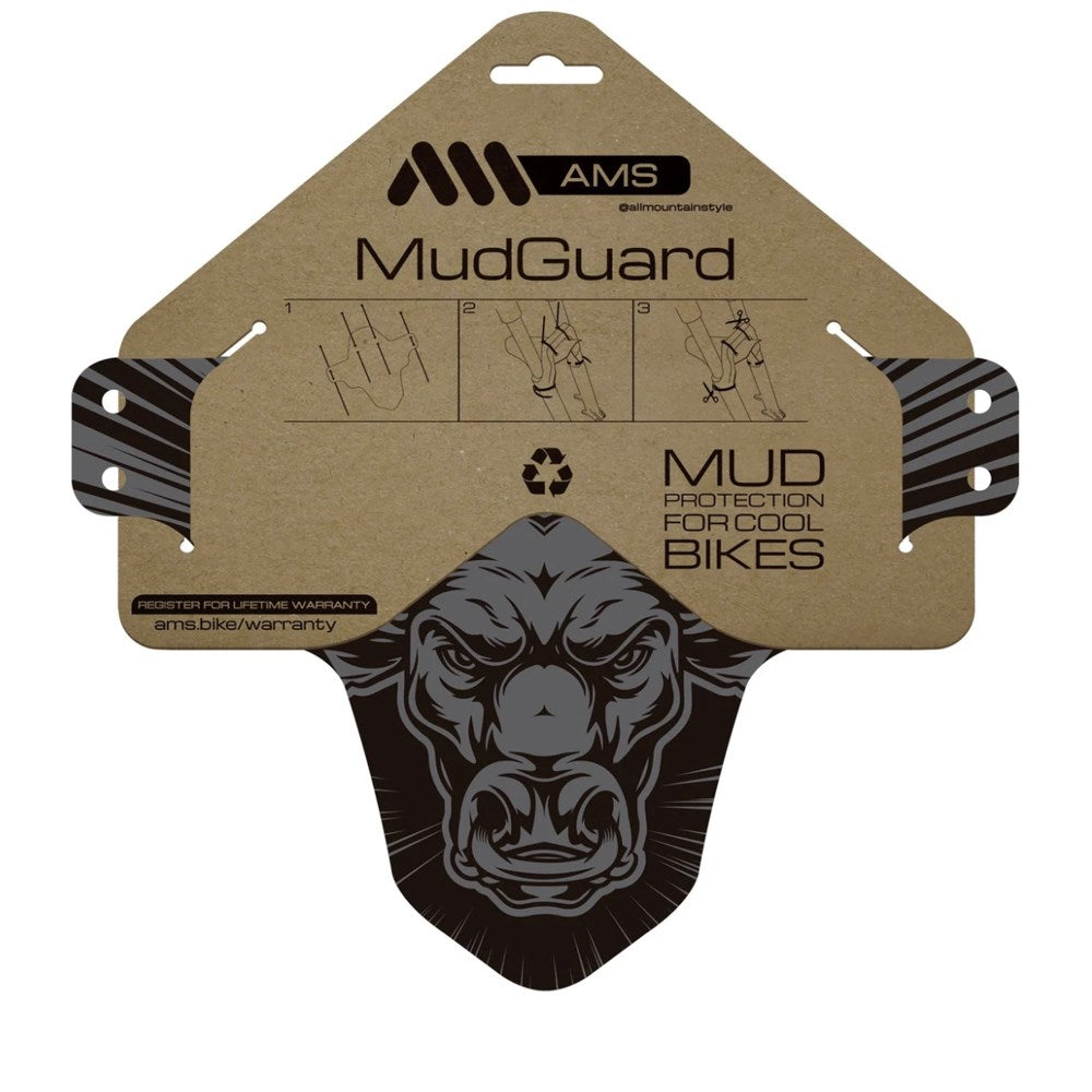 All Mountain Style AMS Mud Guard Bull / Grey