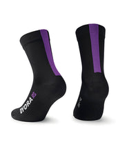 Thumbnail for Assos Dyora RS Socks, XS Size: Small Colour: Black Violet