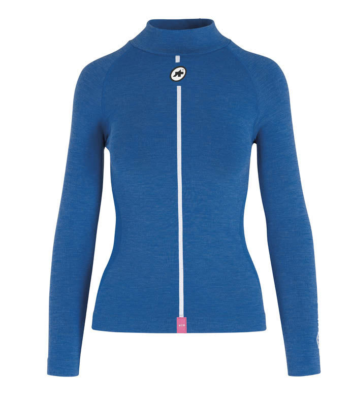 Assos Womens Ultraz Winter LS Skinlayr Size: Large Colour: Calypso Blue