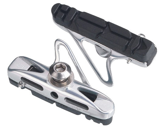 BBB Cycling Airco Road Brake Shoes - Silver/Black (2 Pairs)