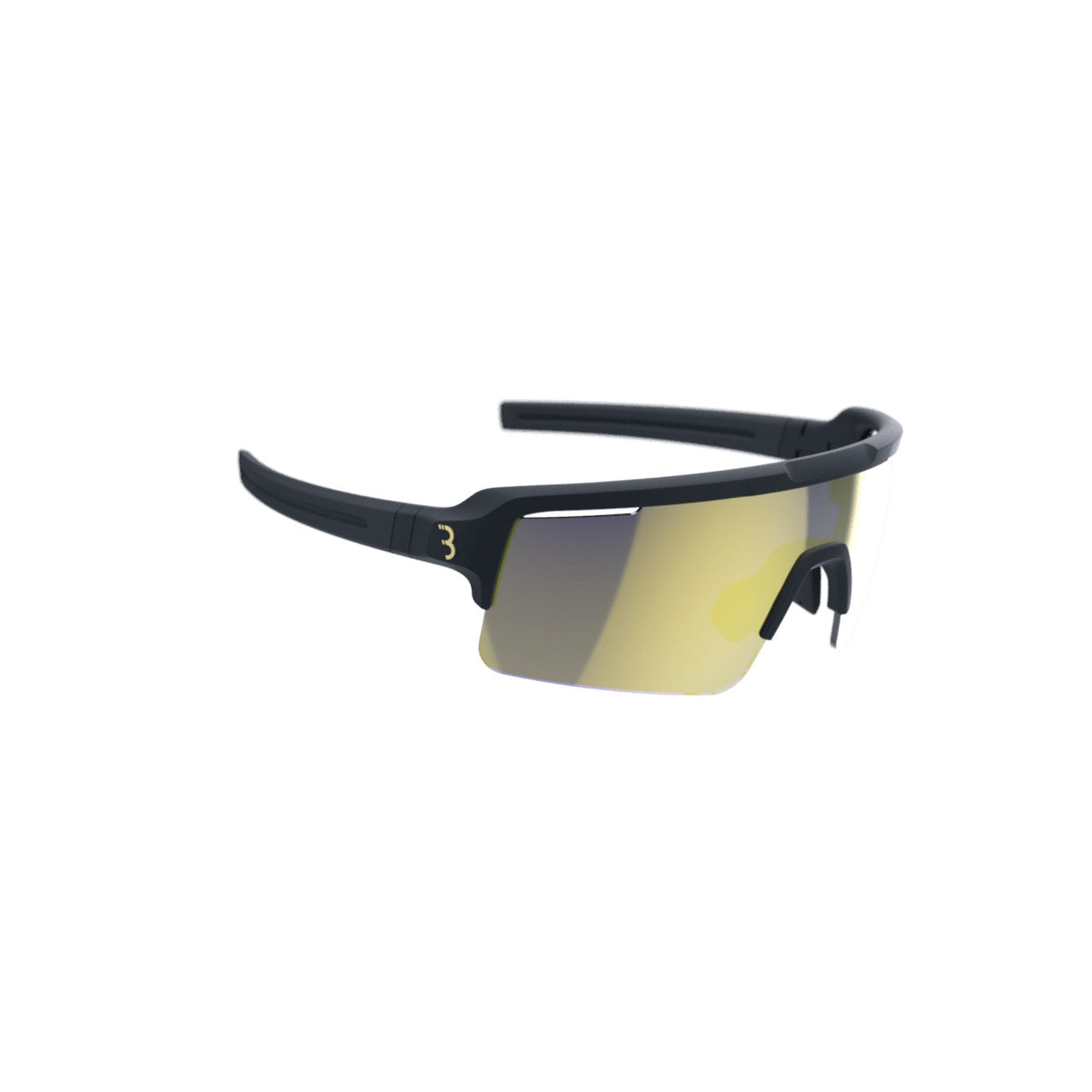 BBB Cycling Fuse Sportglasses Matt Black Pc MLC Gold