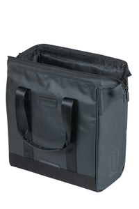 Thumbnail for Basil Grand Tarpaulin Bicycle Shopper 23 Litres Black