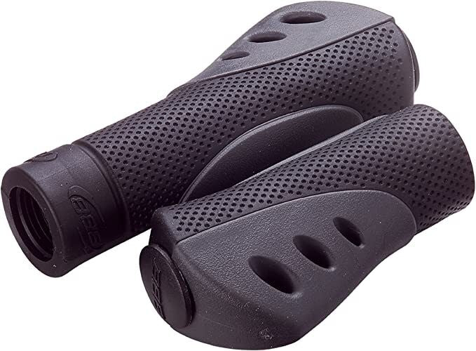 BBB Cycling ErgoTwist Grips Black 1 x 89mm and 1 x 123mm